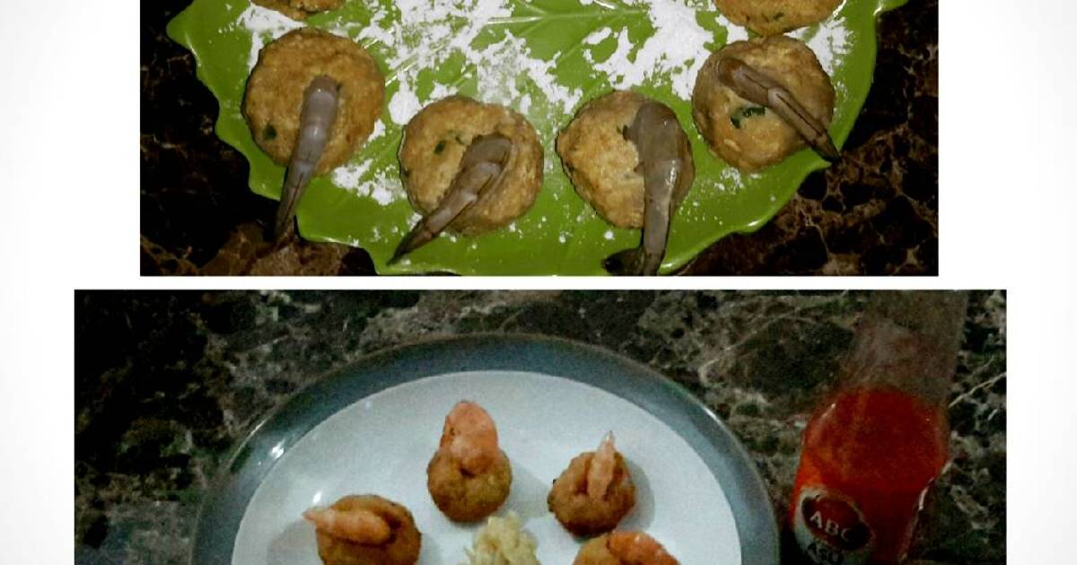 Resep Bola bola ayam udang crispy ala nisyayuna