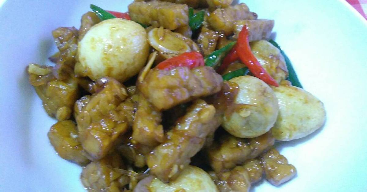 96 resep  oseng tempe telur  puyuh  enak dan sederhana Cookpad