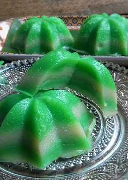 Kue lapis sagu pandan #pr_lapistradisional