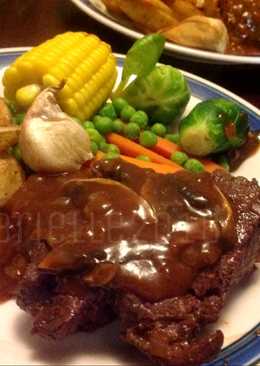 Beef Steak n Mushroom Gravy