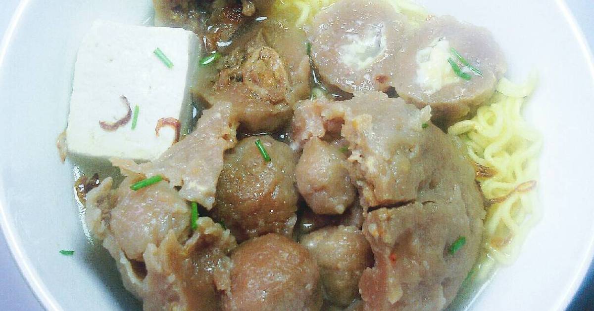 Resep Bakso Beranak + Bakso Mercon + Bakso Keju oleh ...