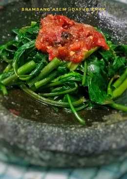 Brambang Asem Kangkung