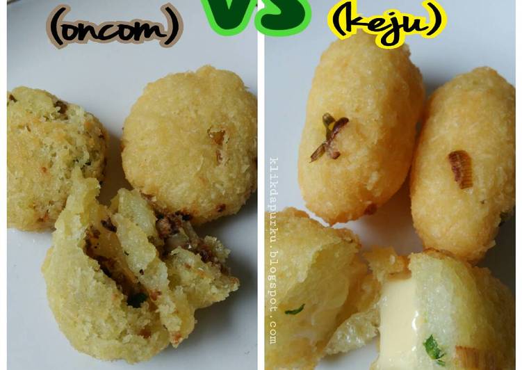 gambar untuk resep makanan Comro (oncom) vs comro (keju)