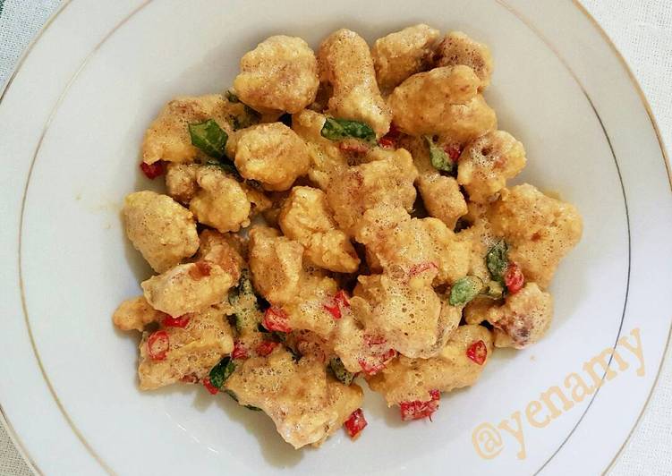  Resep  Ayam  Goreng Telur  Kuning Asin  salted egg yolk 