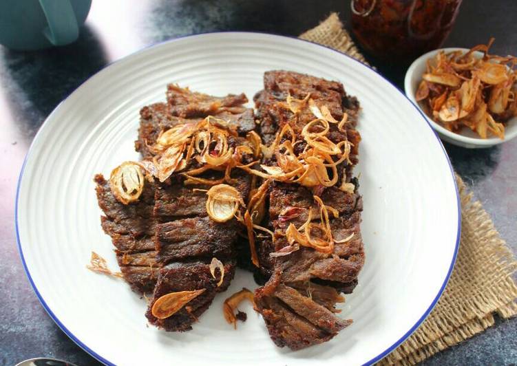 resep makanan Gepuk daging sapi