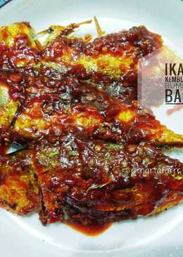Ikan kembung bumbu bali