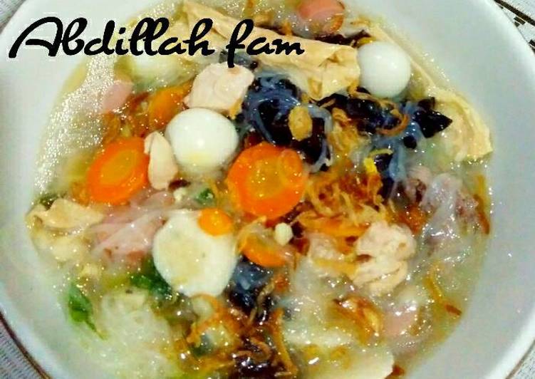 gambar untuk resep makanan Sup kimlo wangi rempah ala Abdillah fam