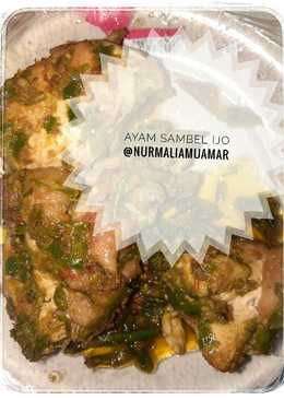 Ayam sambal ijo (simple banget)