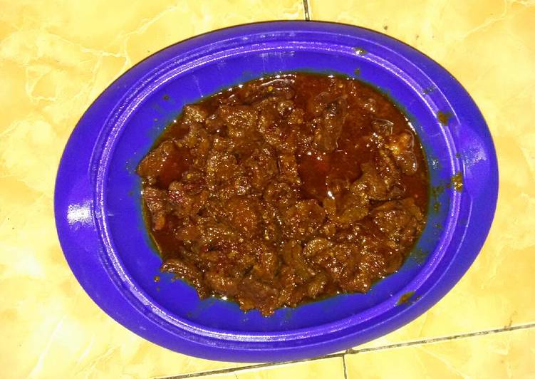 Resep Hati sapi sambal kecap Kiriman dari Siti Fahri