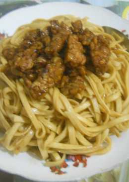 Mie telur tempe kecap#sarapan hari ke 5#