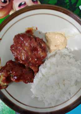 Fried chicken ala richeese