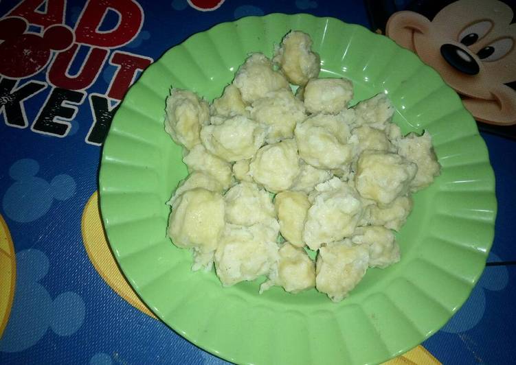 Resep Bakso ayam simple Oleh sukma juraid