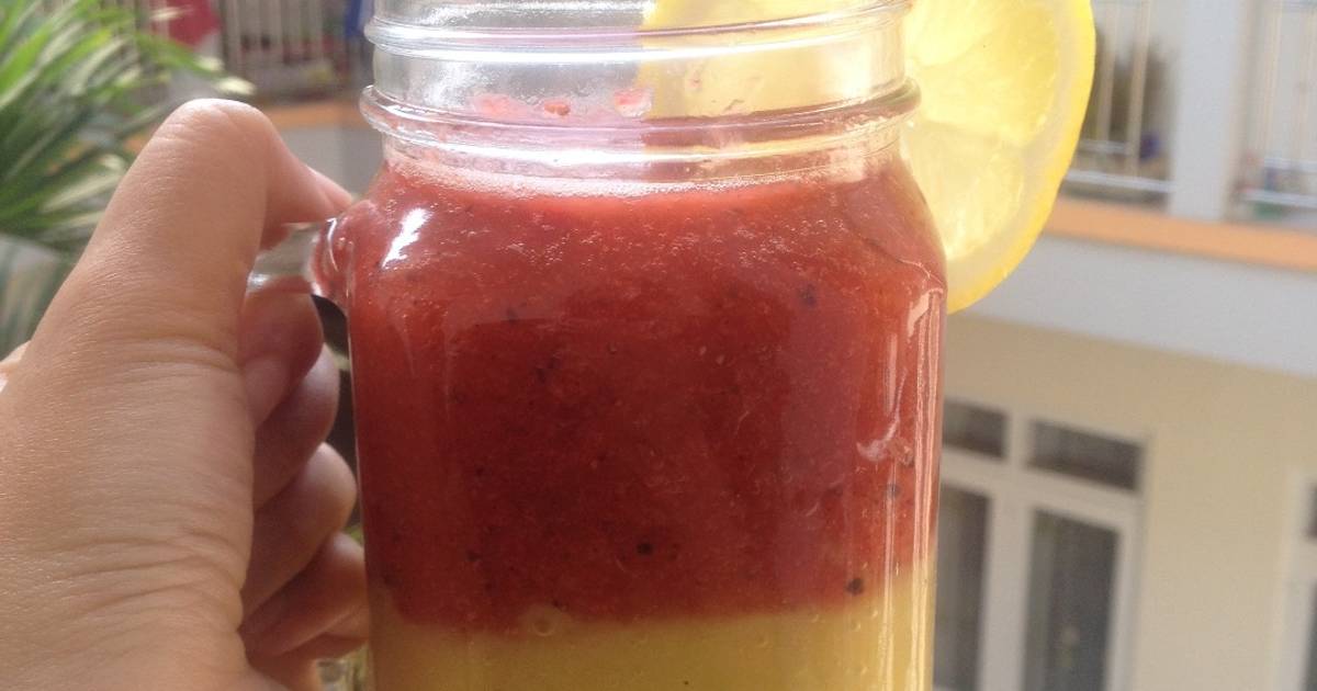 Resep Layered juice