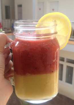 Layered juice