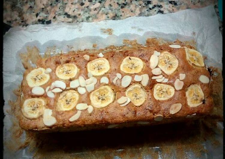 Resep Bolu pisang topping almond Oleh Inung Kartika