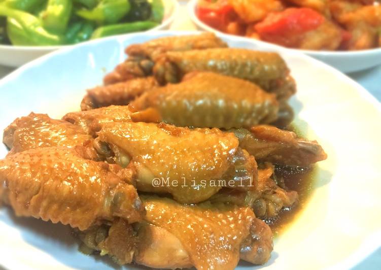 Sayap Ayam Bumbu Kecap Asin Foto Resep Utama Sayap Ayam Bumbu Kecap Asin Foto Resep Utama