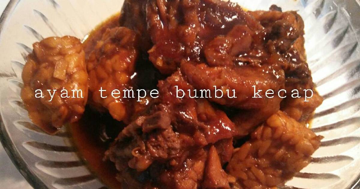  Resep Ayam tempe bumbu kecap oleh Susan Sutiawan Cookpad