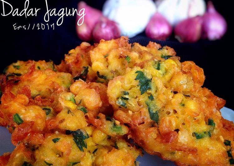 Resep Dadar Jagung/Ampal Jagung Dari Endang M Sari