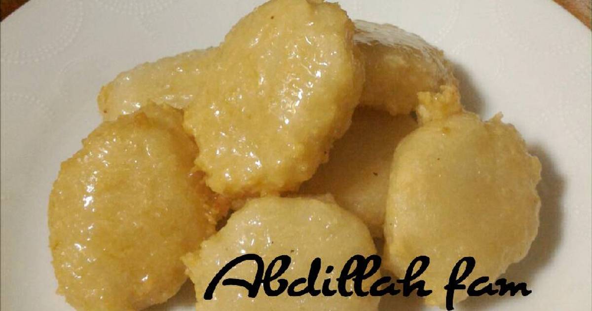 Resep Getas bersalut karamel ala Abdillah fam