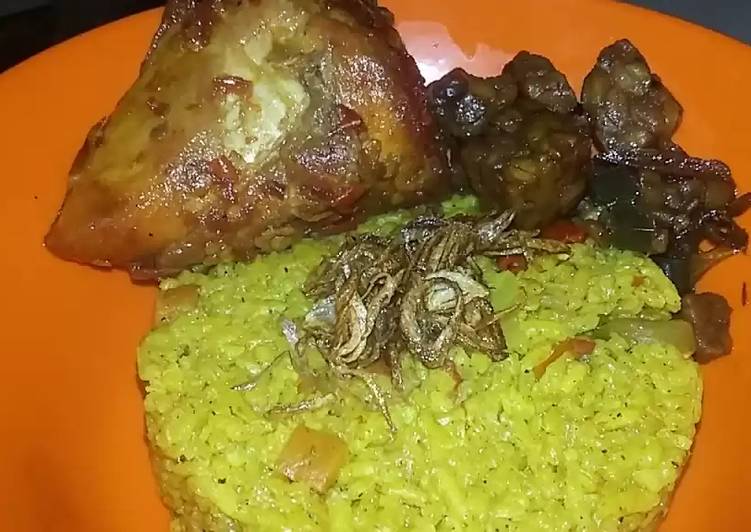 gambar untuk resep makanan Nasi Kebuli Magicom No Ribet