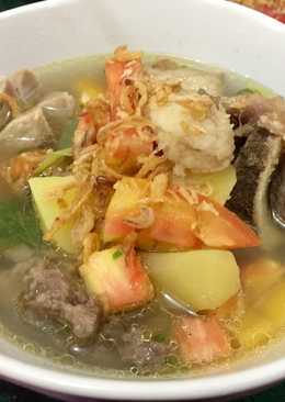 20. Sop Iga Bakso sapi Ala Mommy #BikinRamadanBerkesan
