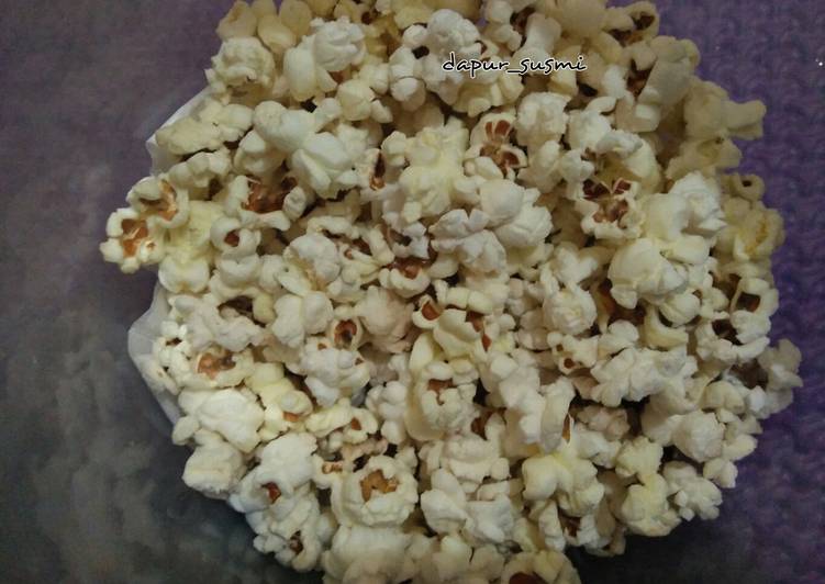 gambar untuk cara membuat Popcorn Asin