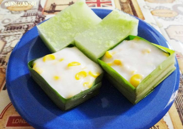 Resep Kue  talam takir pandan  jagung kue  tako oleh Enno 