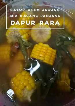 Sayur Asem Jagung Manis & Kacang Panjang