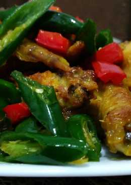 Ayam paprika cabe hijau