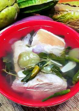 Sup Tuna Kemangi Kuah Asam Segar