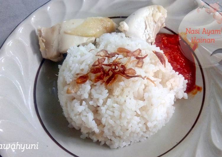 resep makanan Nasi Ayam Hainan