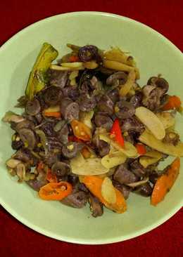 Tumis Jantung Ayam