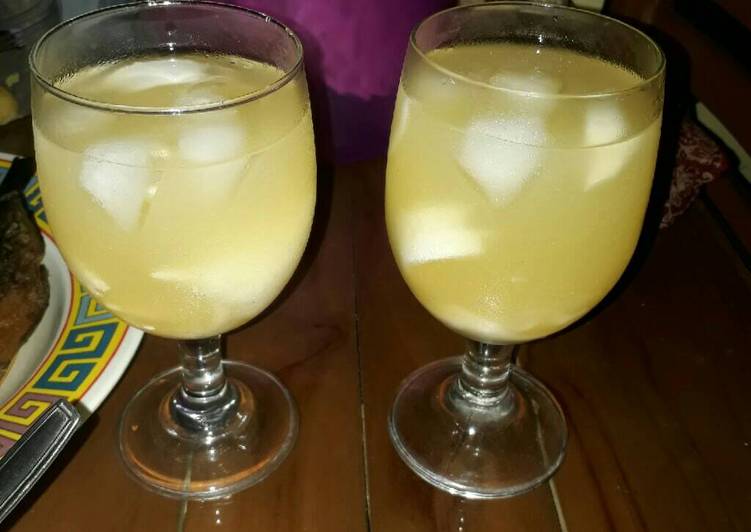 resep Es Kelapa Jeruk Manis