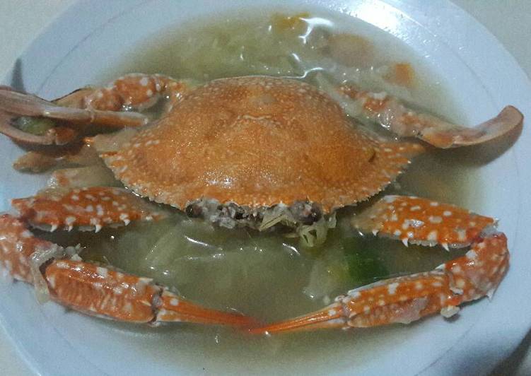 gambar untuk resep makanan Sup pedas rajungan