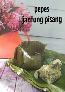 Pepes jantung pisang pedas