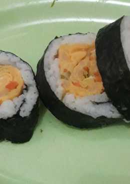 Kimbab telur gulung ala ala
