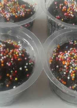 Brownies kukus in cup