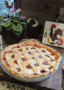 Pie Cherry & Rhubarb ala Mertua