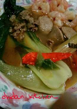 Tomyam seafood pokcoy