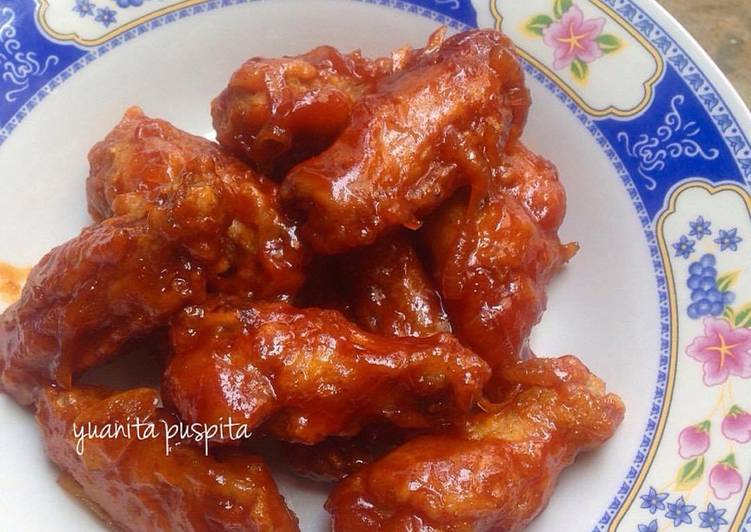 gambar untuk resep Ayam Saus Korea with Gochujang