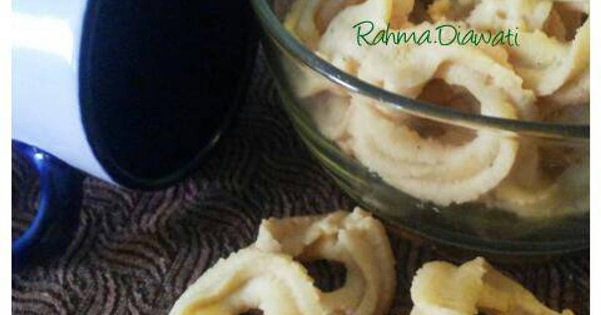 Resep Vanilla butter cookies