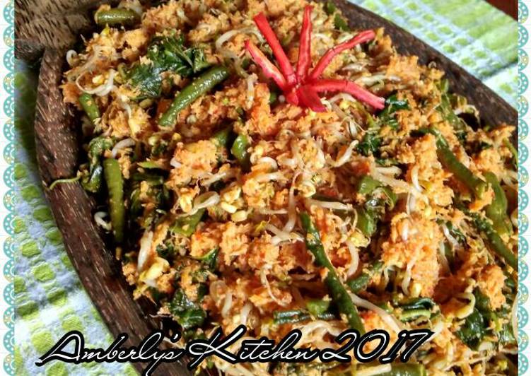 bahan dan cara membuat Urap / Gudangan