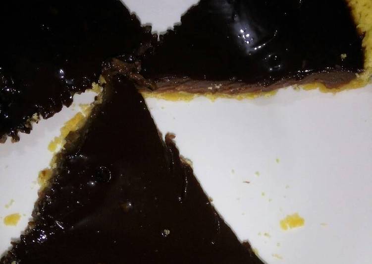 gambar untuk resep makanan Pie susu coklat teflon