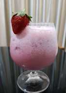 Strawberry milkshake