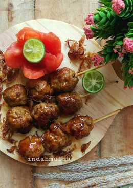 Bakso tusuk simple & tasty