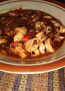 Cumi Saus Pedas Lada Hitam