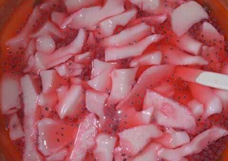 resep masakan Es Kelapa Muda Imitasi