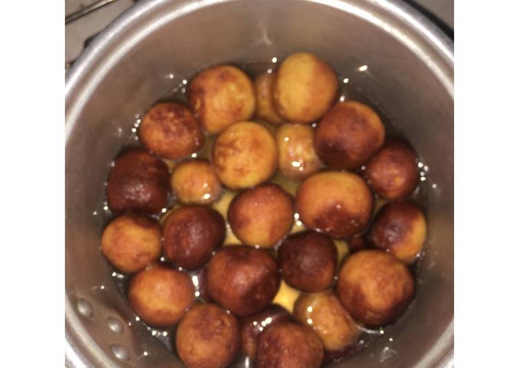 gambar untuk cara membuat Gulab Jamun (khas india ????)