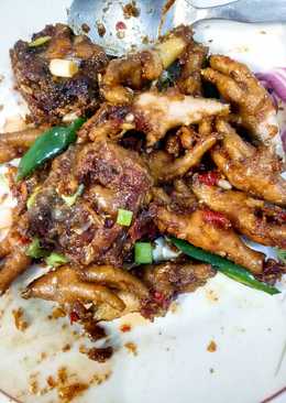 Ceker pedas manis