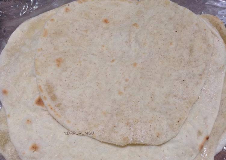 gambar untuk resep makanan Tortilla Wrap - Mudah